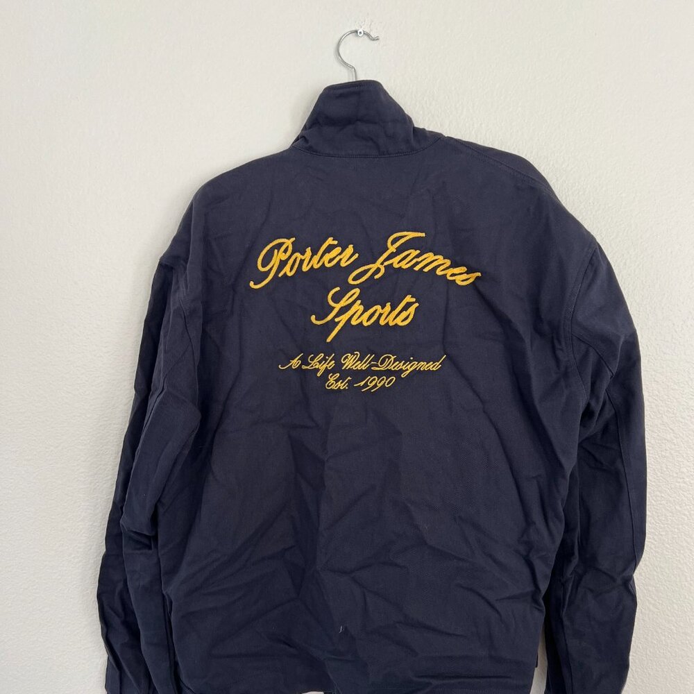 Porter James Zip-up Jacket Navy XL - Picture 2 of 4